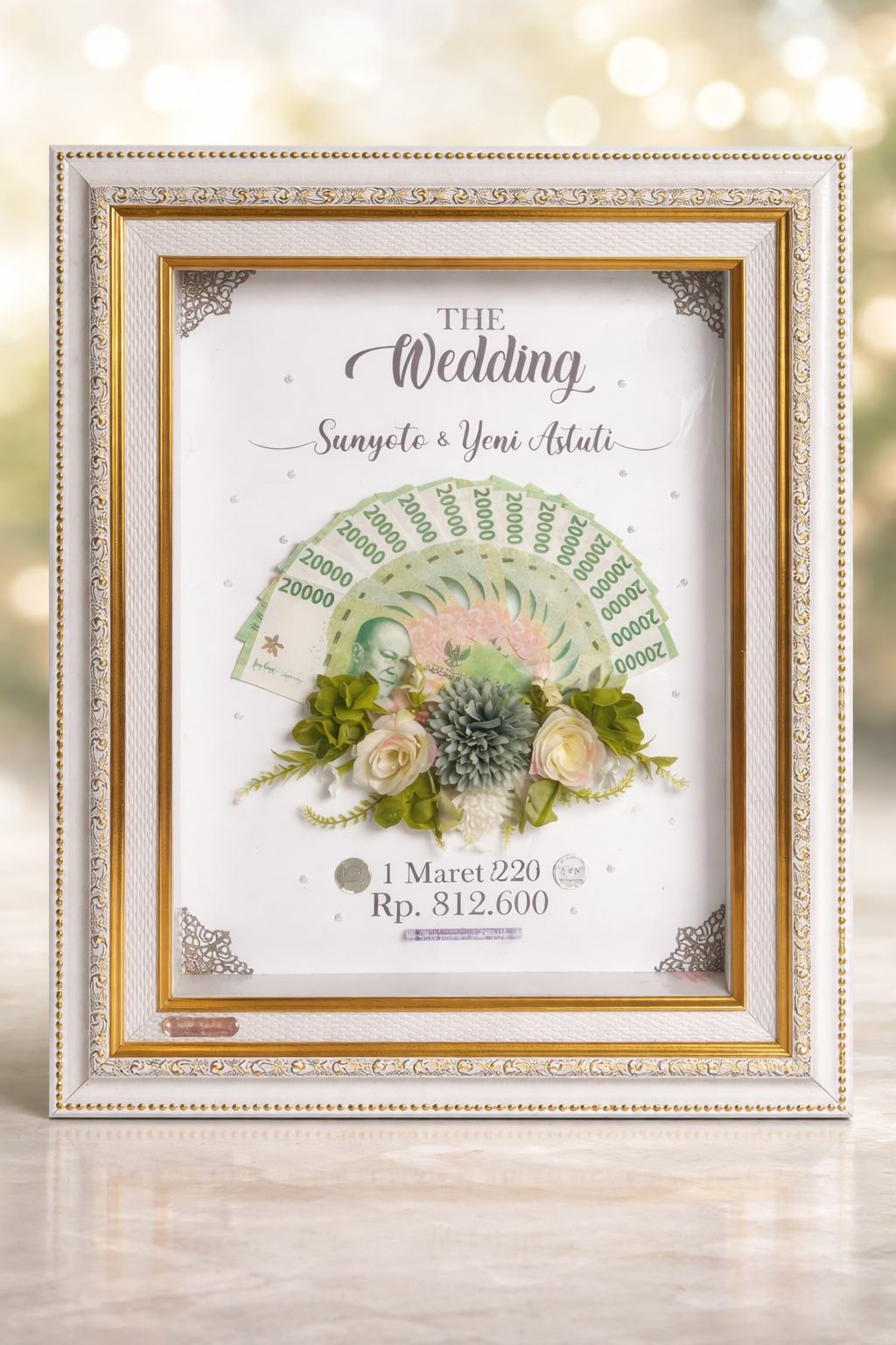 Mahar 30x40  Uang Kipas