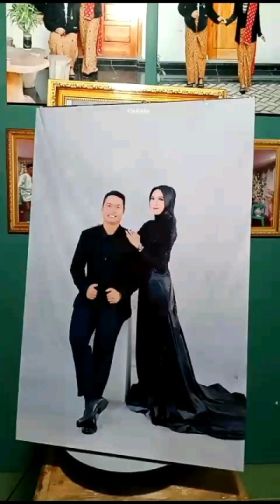 Cetak foto 16RS 40x60 bahan biasa