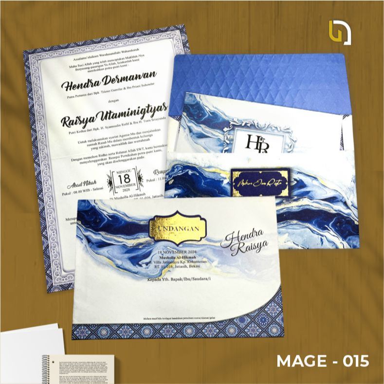 Undangan Amplop Mage 015