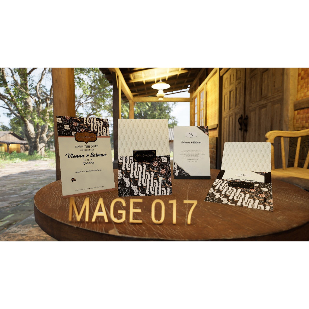 Undangan Amplop Mage 017