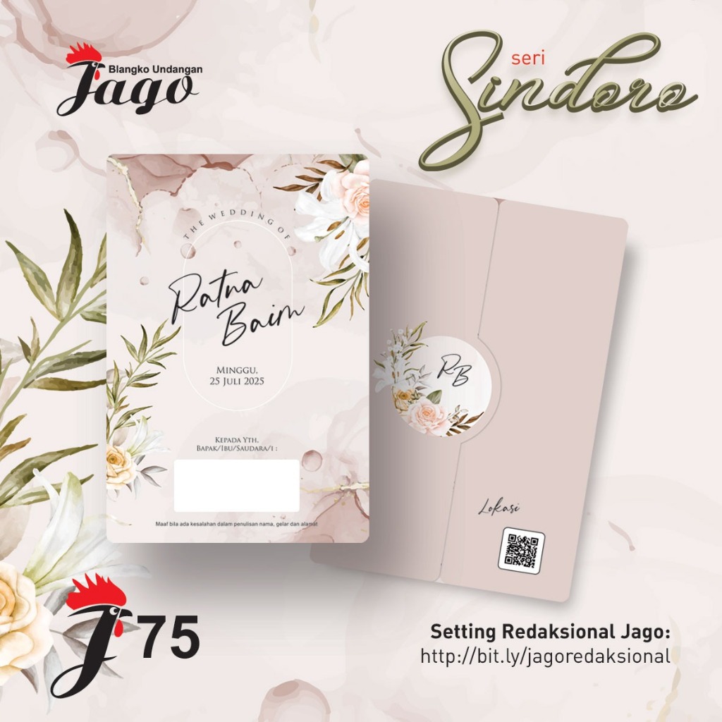 undangan Jago 75