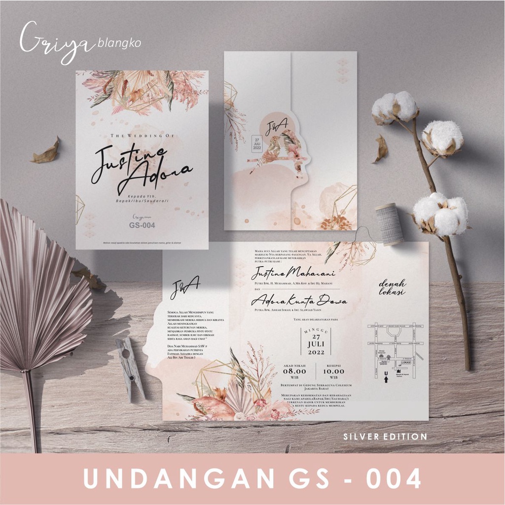Undangan Griya Silver GS 004