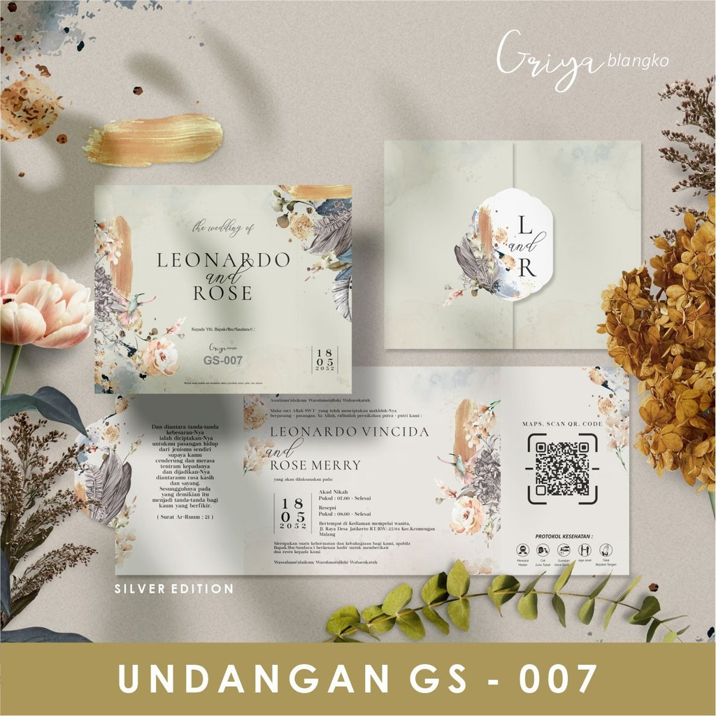 Undangan Griya Sirver GS 007