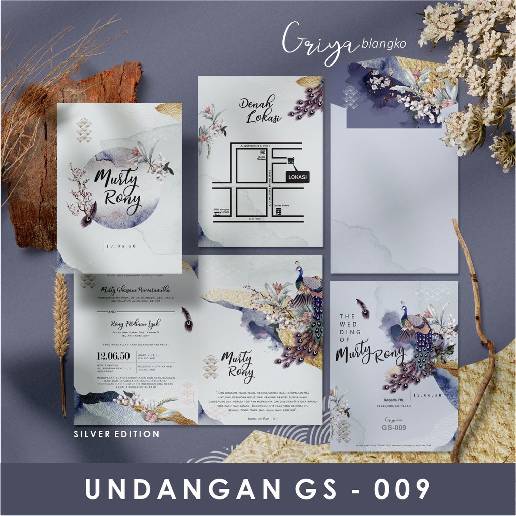 Undngan Griya Silver GS 009