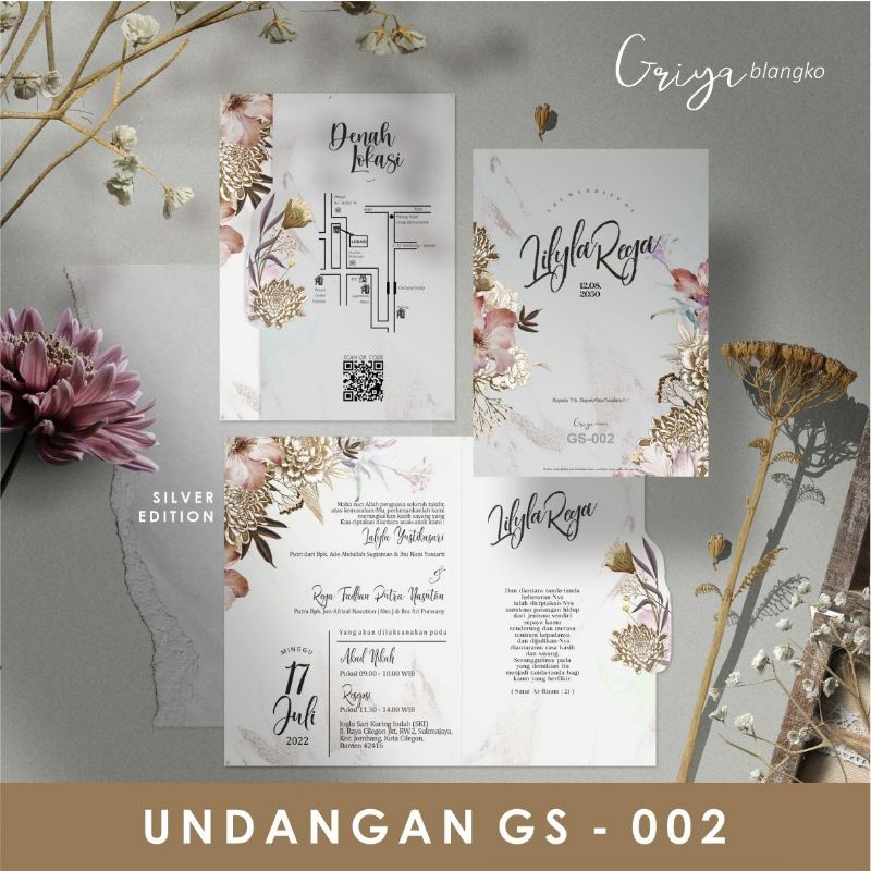 Undangan Griya Silver GS 002