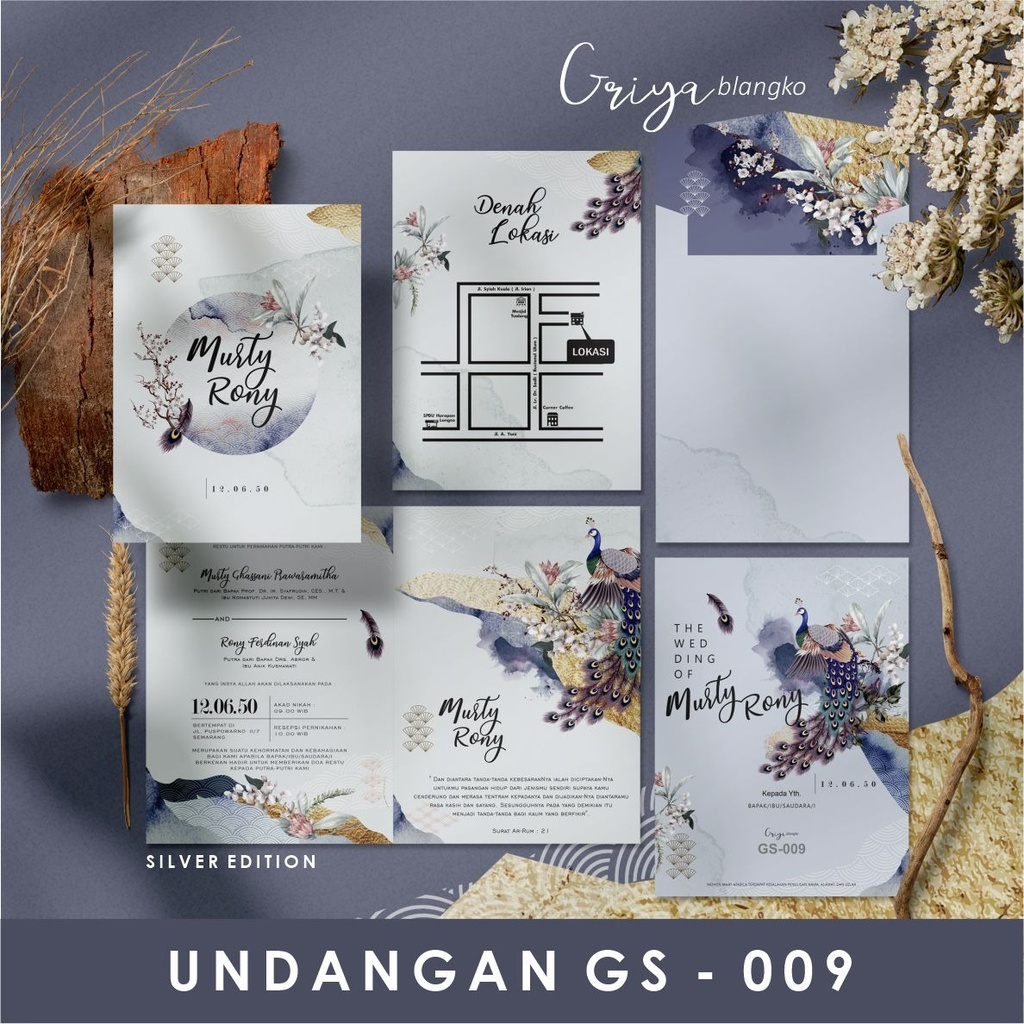 Undangan Griya Silver GS 009