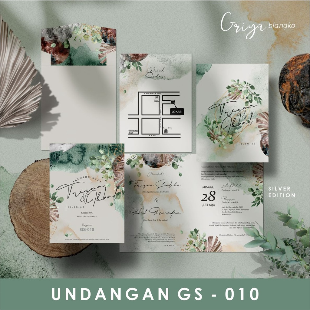 Undangan Griya Silver GS 010