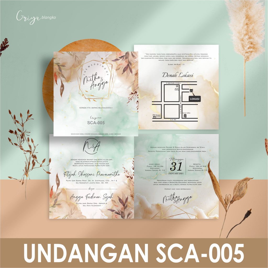Undangan Griya  SCA 005