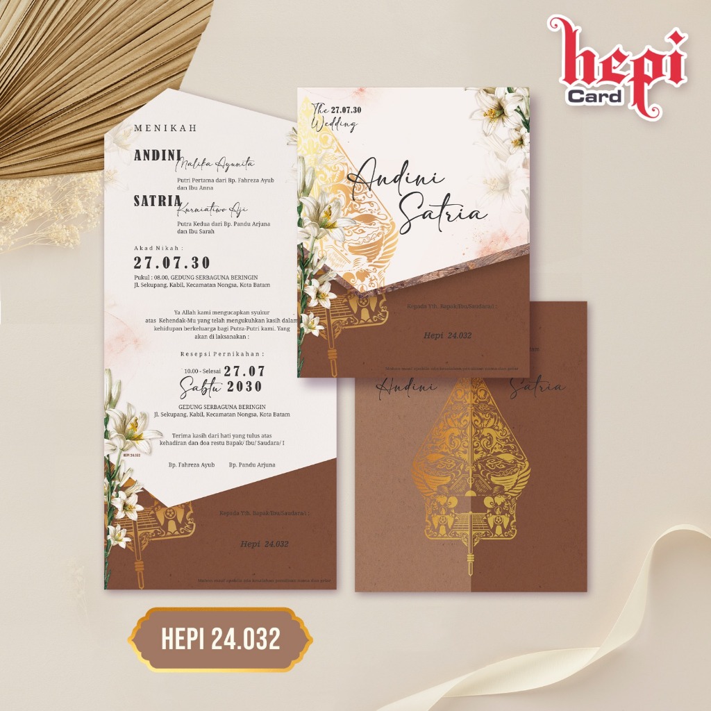 Undangan Hepi Card 24.032