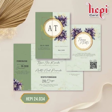 Undangan Hepi Card 24.034